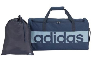 Adidas Linear Medium Holdall & Gymsack - Blue